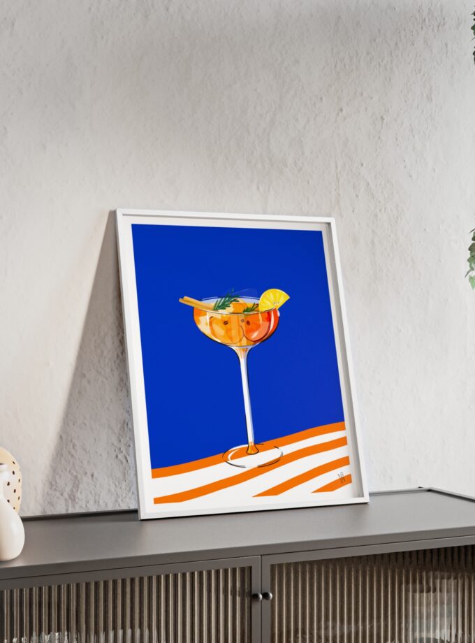 Apple Cider Poster, Framed