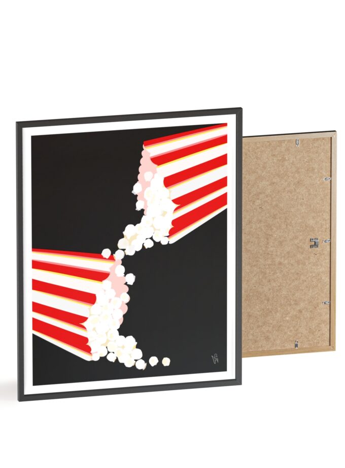 September Date Poster, Framed