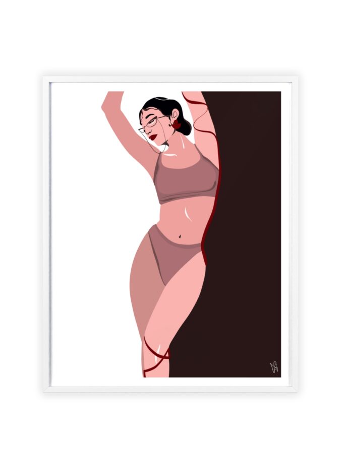 My Time Poster, Framed