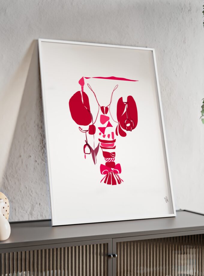 Chef's Kiss Poster, Framed