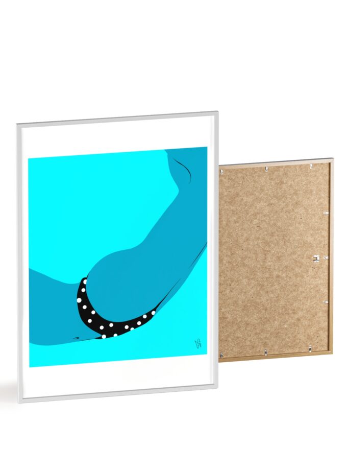 Dive In Poster, Framed