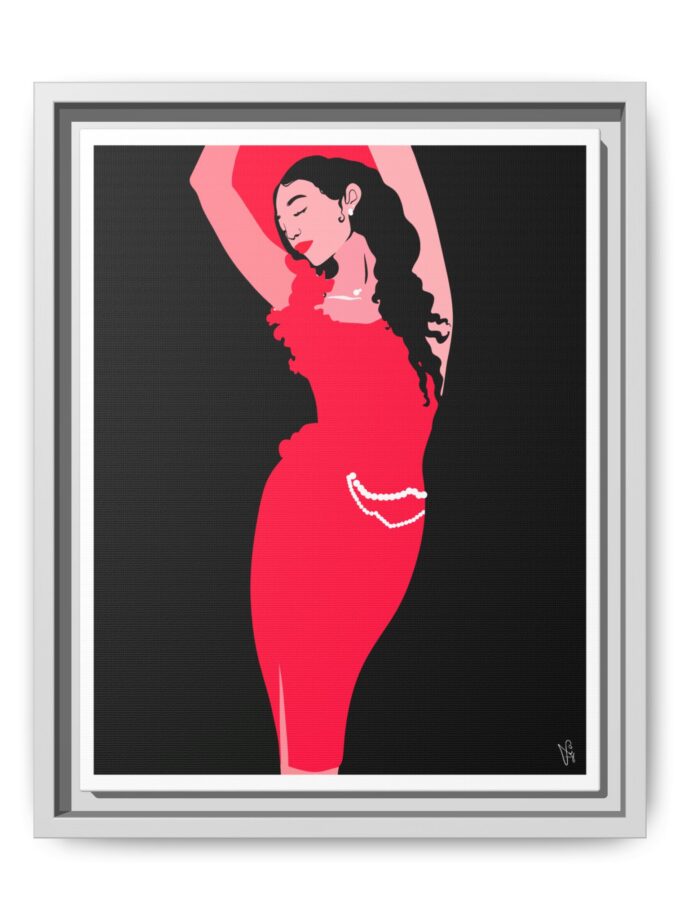 Goddess Canvas, Framed
