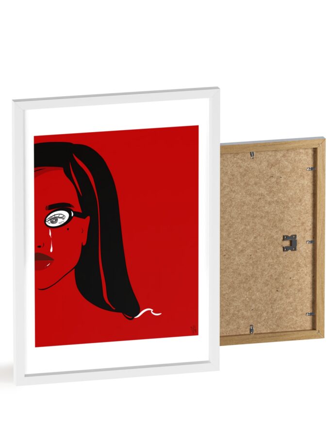 Writer Poster, Framed