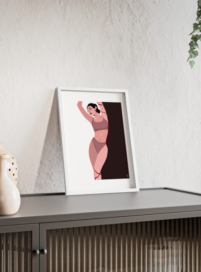 My Time Poster, Framed