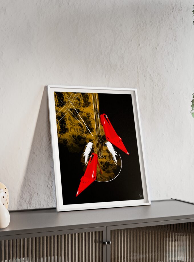 Birds Of A Feather Poster, Framed