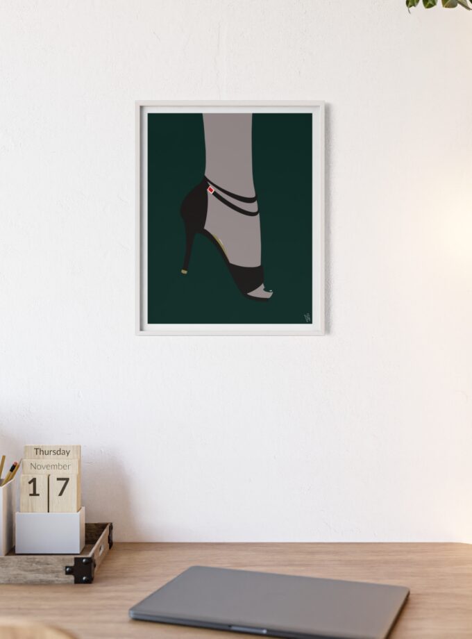 Emerald Poster, Framed