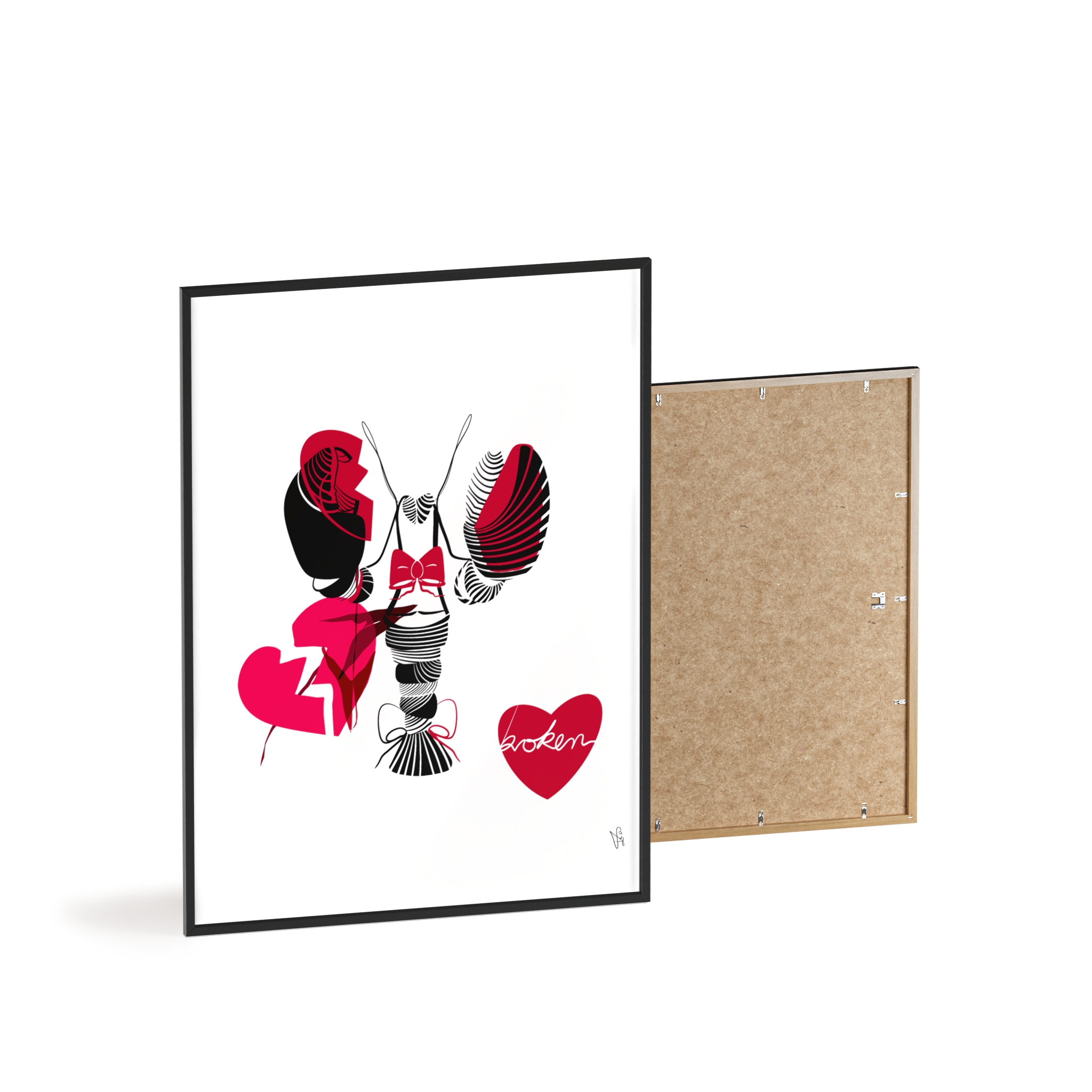 Heartbroken Poster, Framed - Image 22