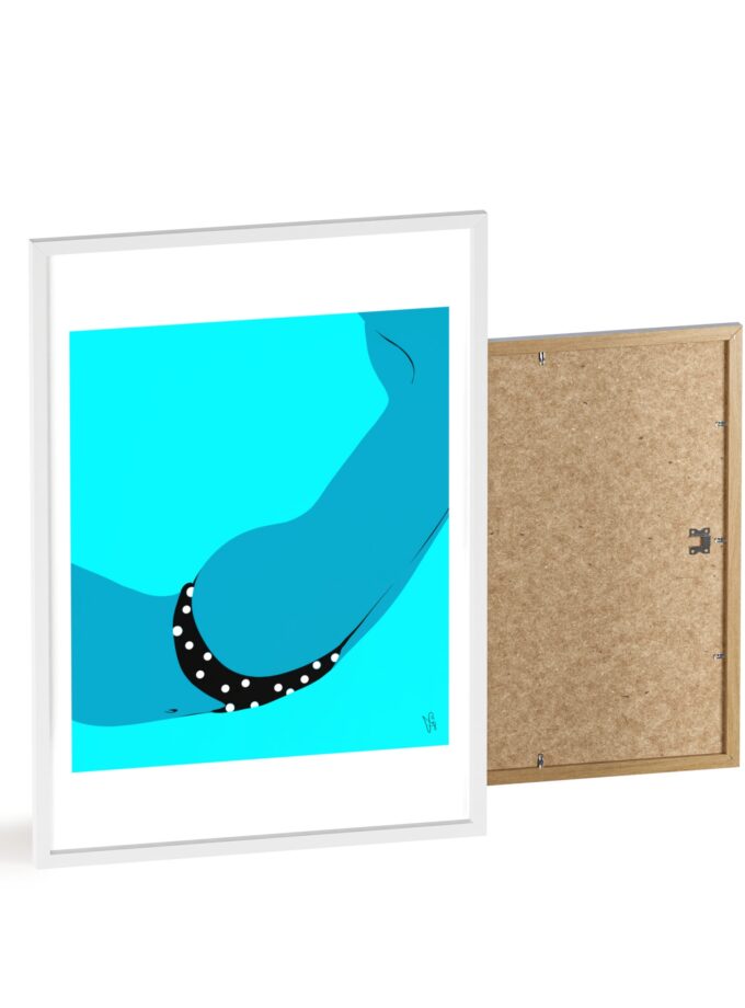 Dive In Poster, Framed