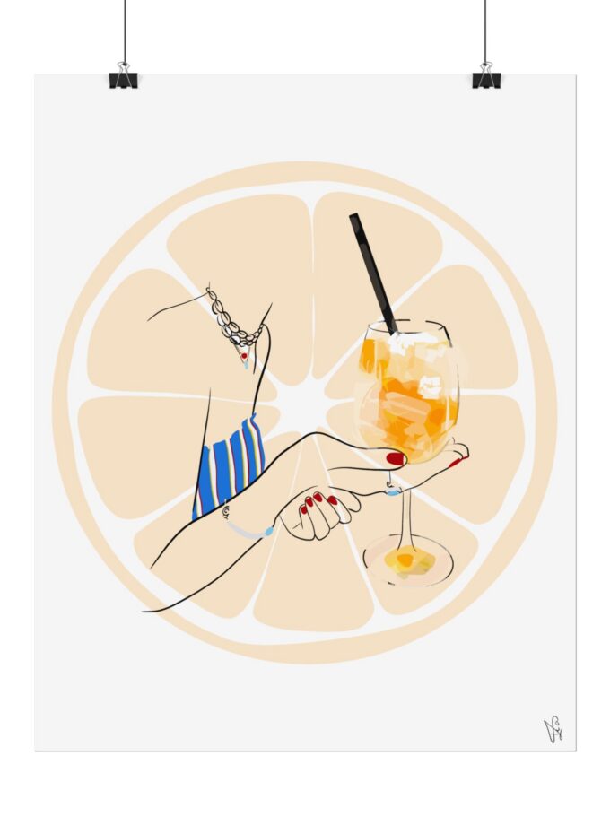 Mimosa in Dubrovnik Poster