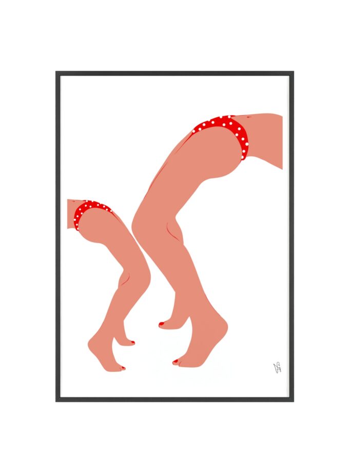 Sisters Poster, Framed