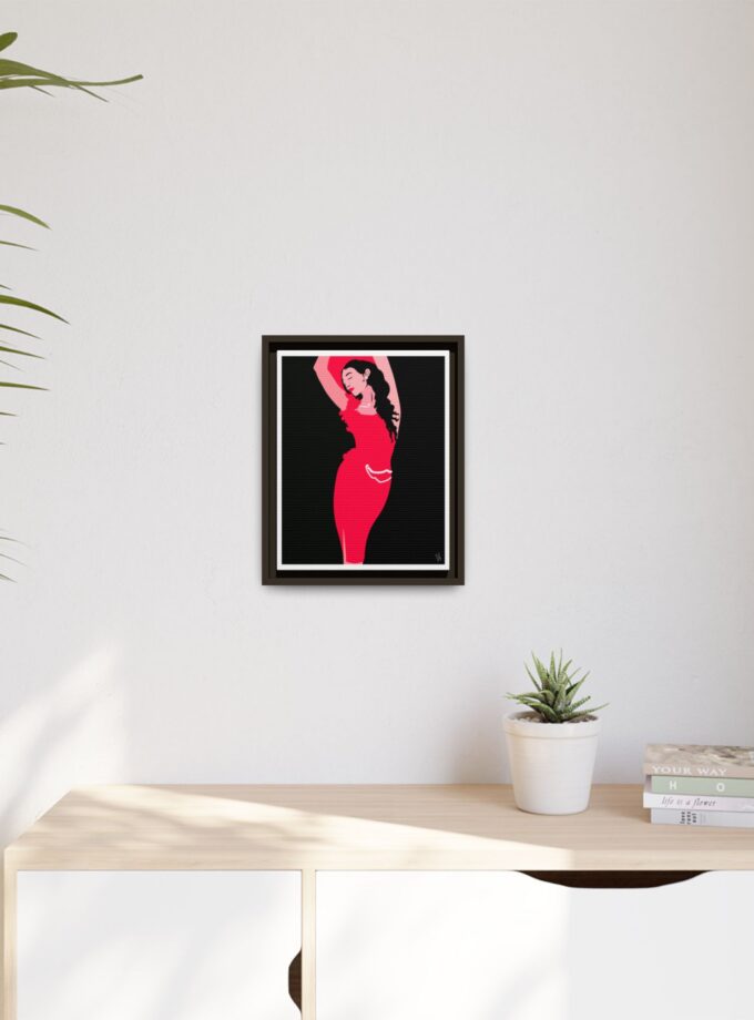 Goddess Canvas, Framed