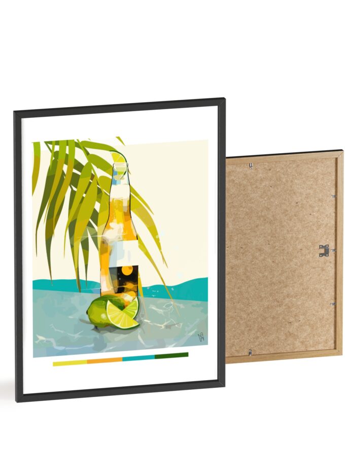 Beer In Kraljev Gaj Poster, Framed