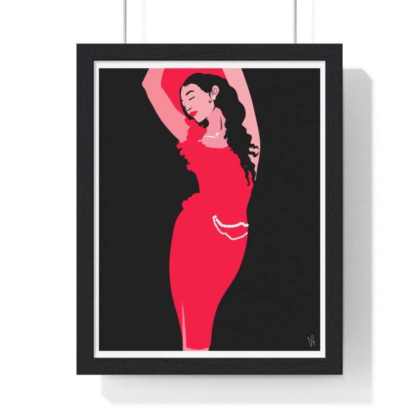 Goddess Poster, Framed
