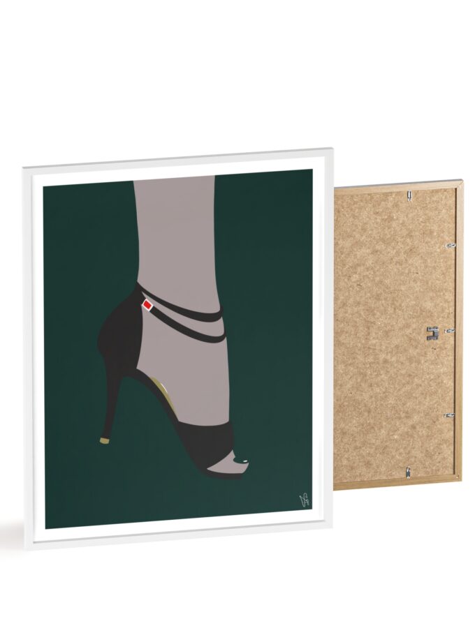 Emerald Poster, Framed