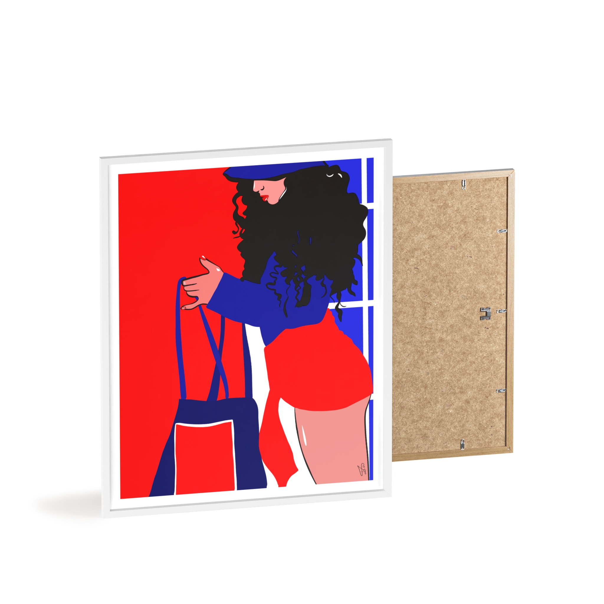 Beach Day Poster, Framed - Image 10