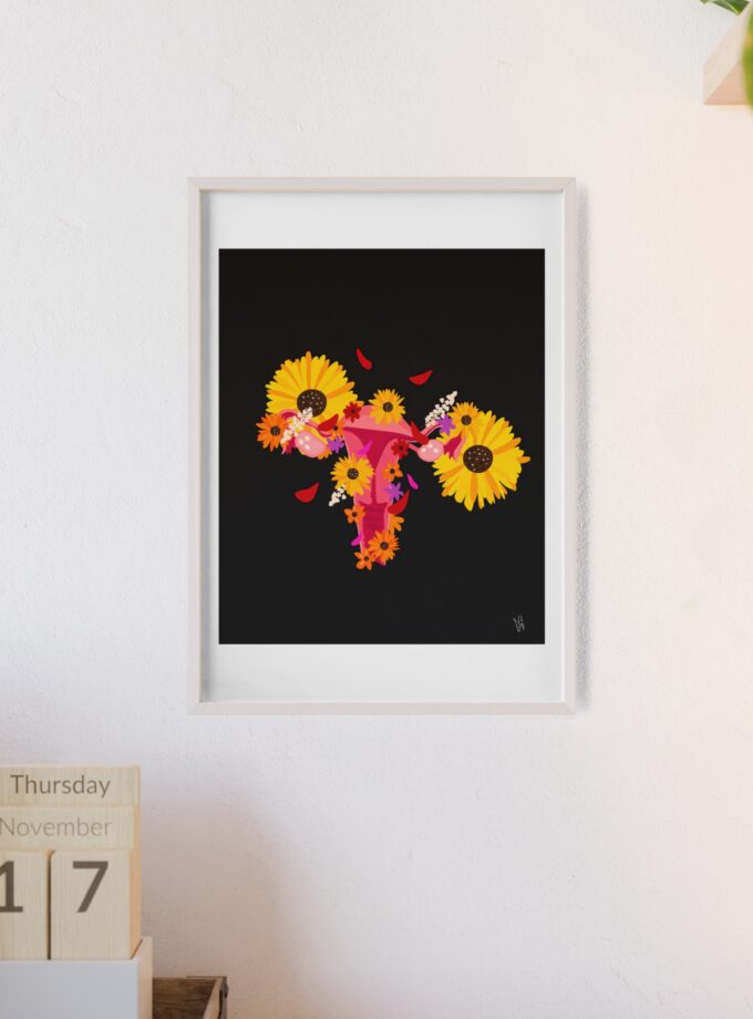 Nature Is Healing Poster, Framed