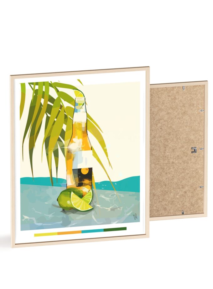 Beer In Kraljev Gaj Poster, Framed