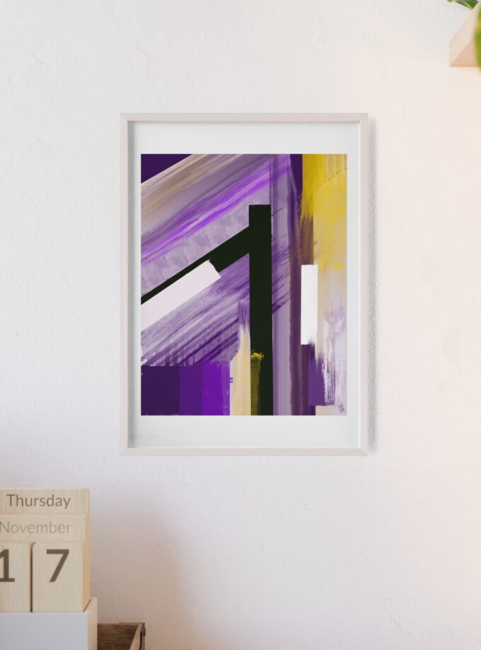 Lilac Poster, Framed