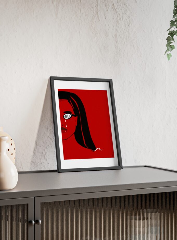 Writer Poster, Framed