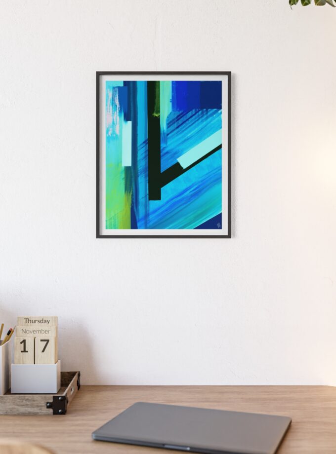 Future Poster, Framed