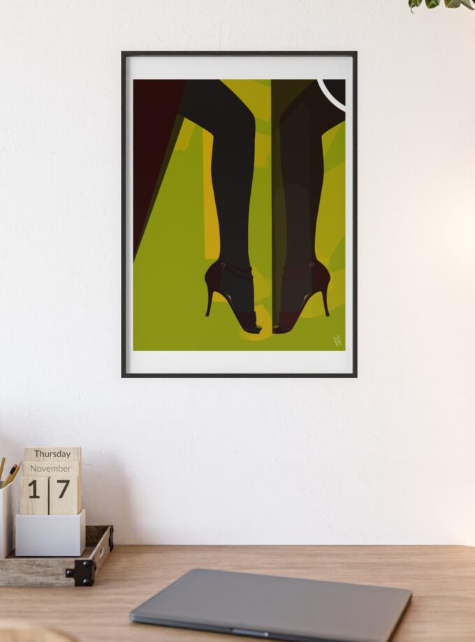 You Are My Mirror Poster, Framed