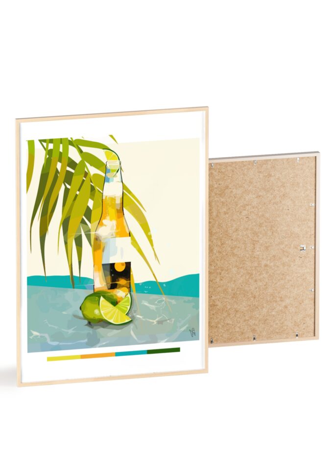 Beer In Kraljev Gaj Poster, Framed