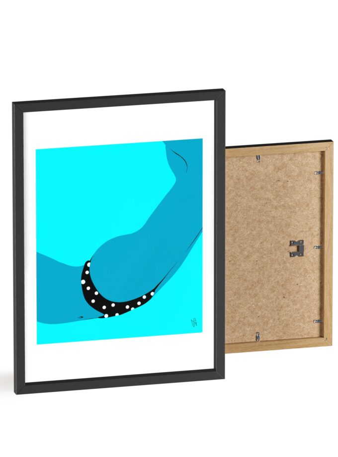 Dive In Poster, Framed