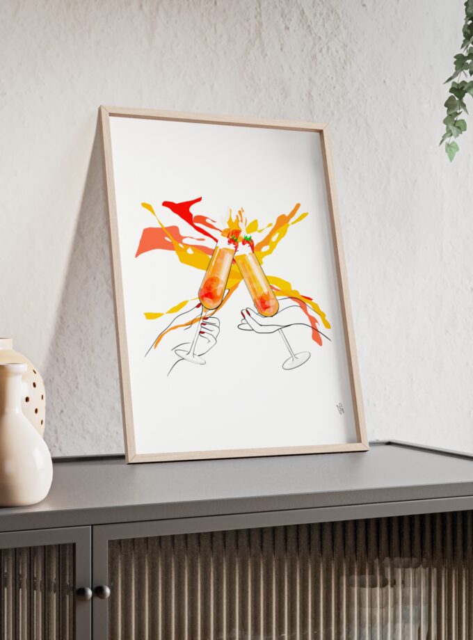 Good News Poster, Framed