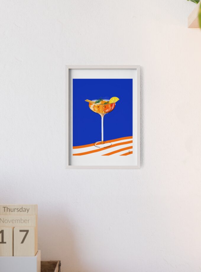 Apple Cider Poster, Framed