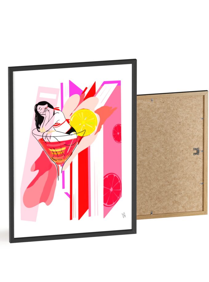 Cosmopolitana Poster, Framed