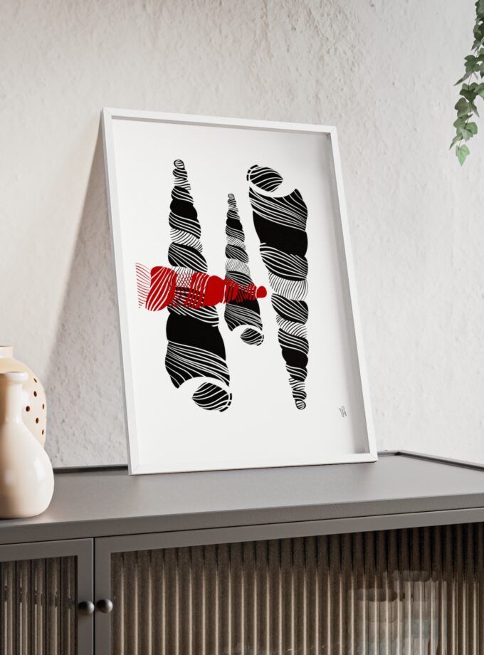 Clash Poster, Framed