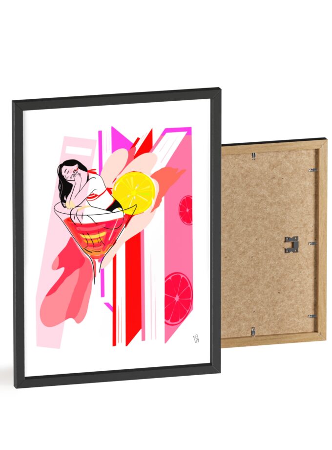 Cosmopolitana Poster, Framed