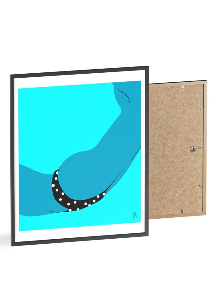 Dive In Poster, Framed