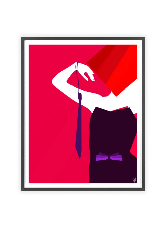 Mistress Poster, Framed