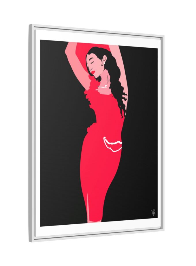 Goddess Canvas, Framed