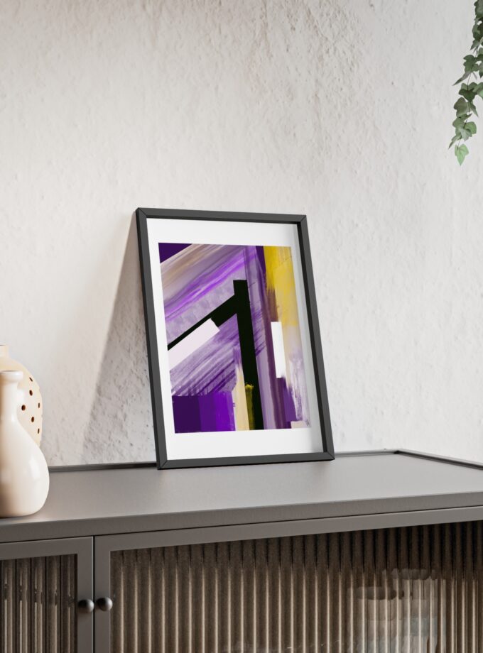 Lilac Poster, Framed