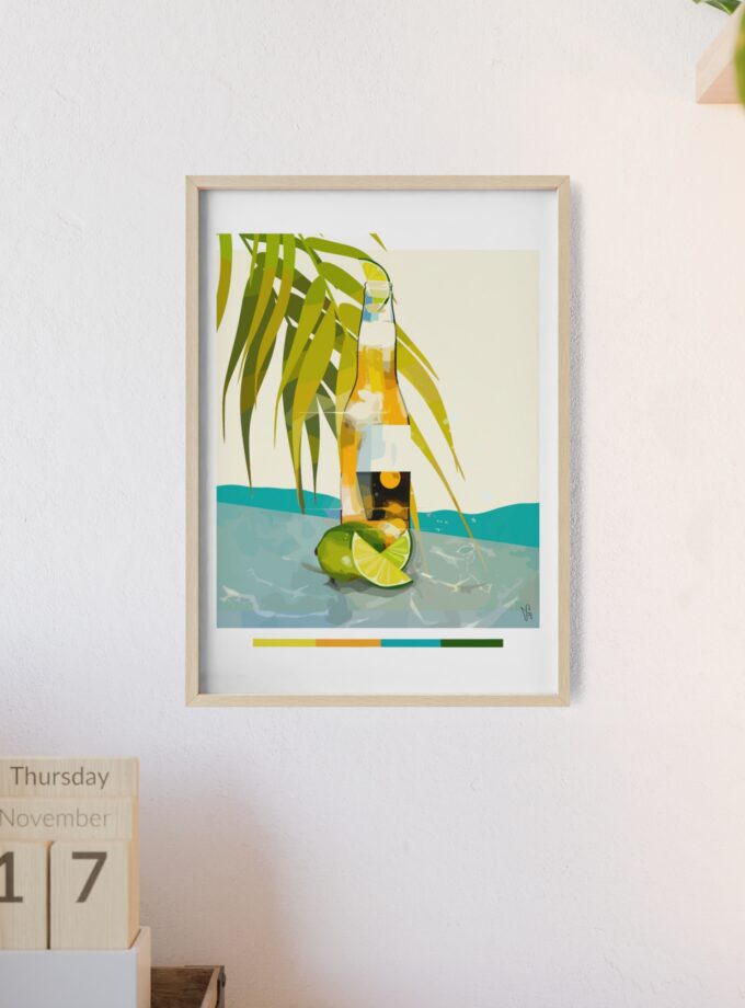 Beer In Kraljev Gaj Poster, Framed