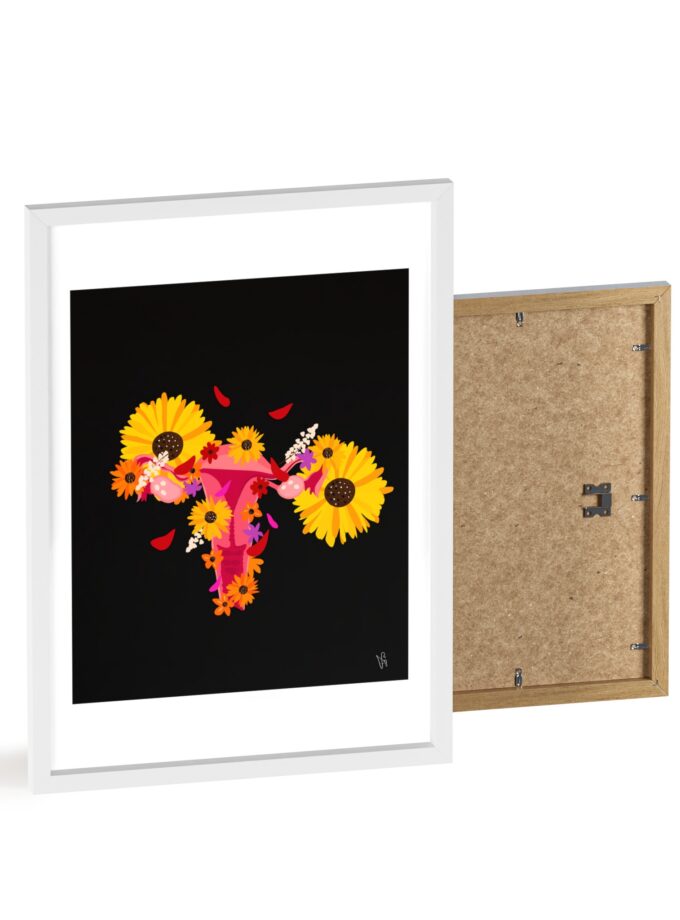 Nature Is Healing Poster, Framed