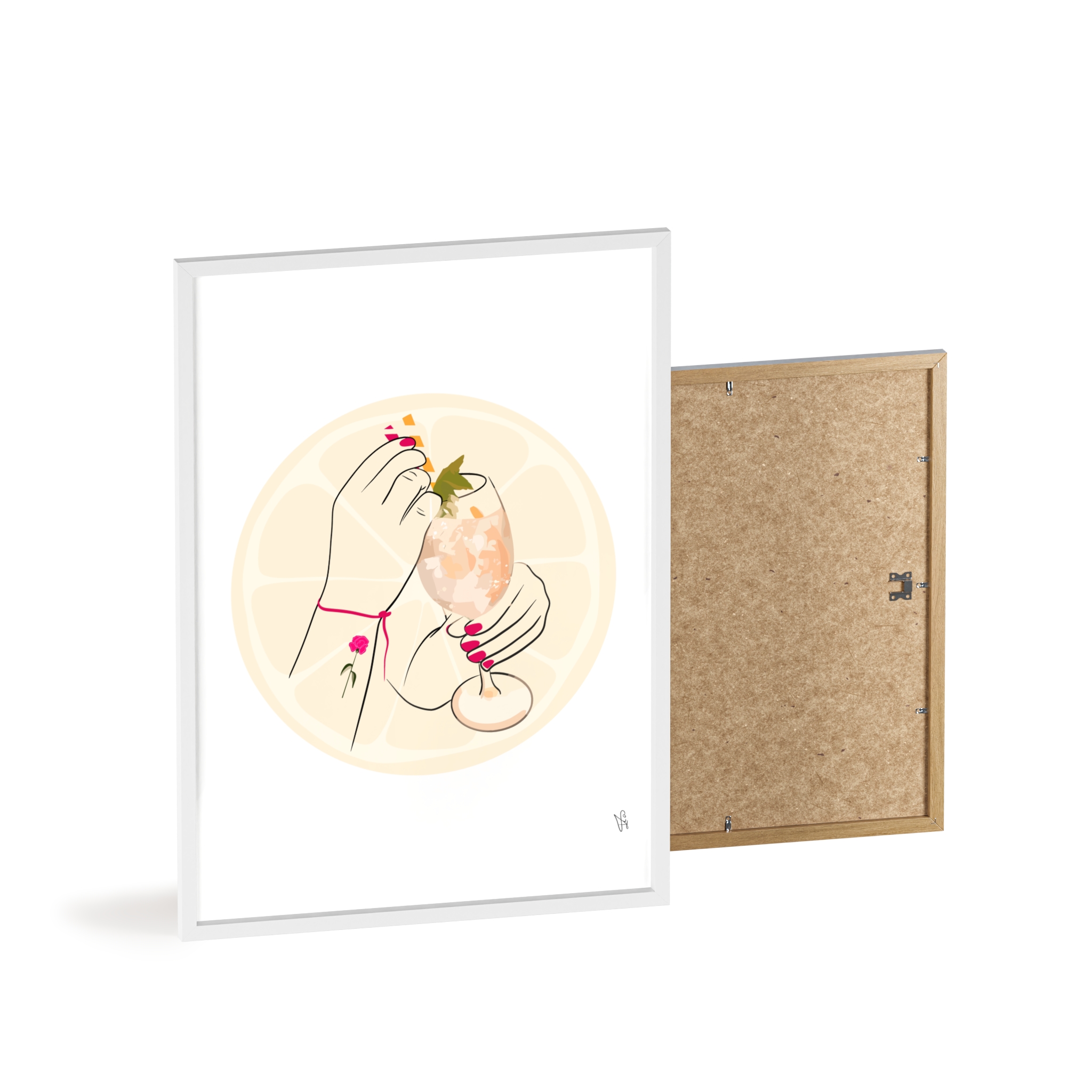 A Toast To Friendship Poster, Framed - Image 66