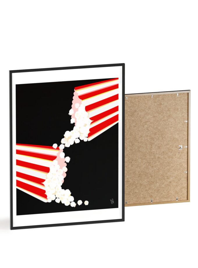 September Date Poster, Framed