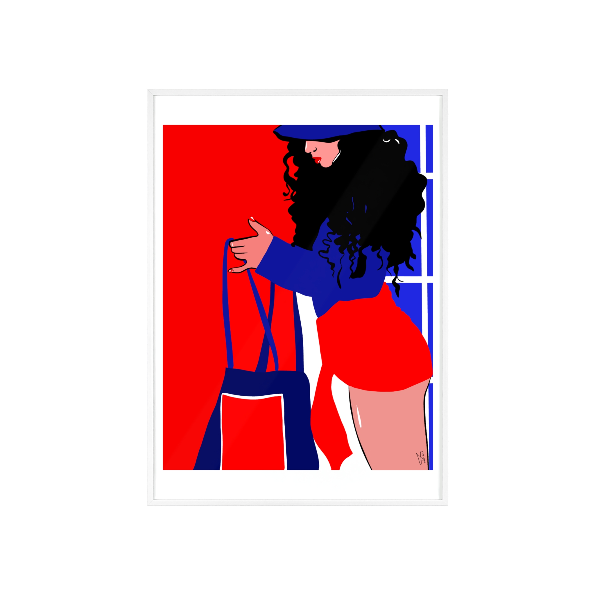 Beach Day Poster, Framed - Image 29