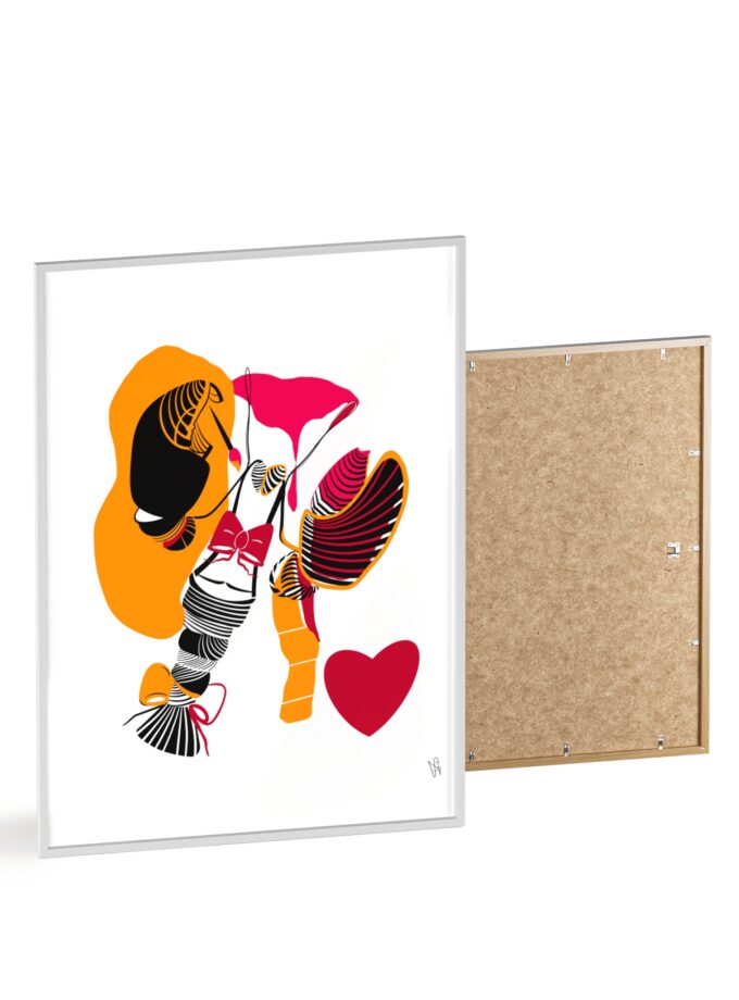 El Maestro Poster, Framed