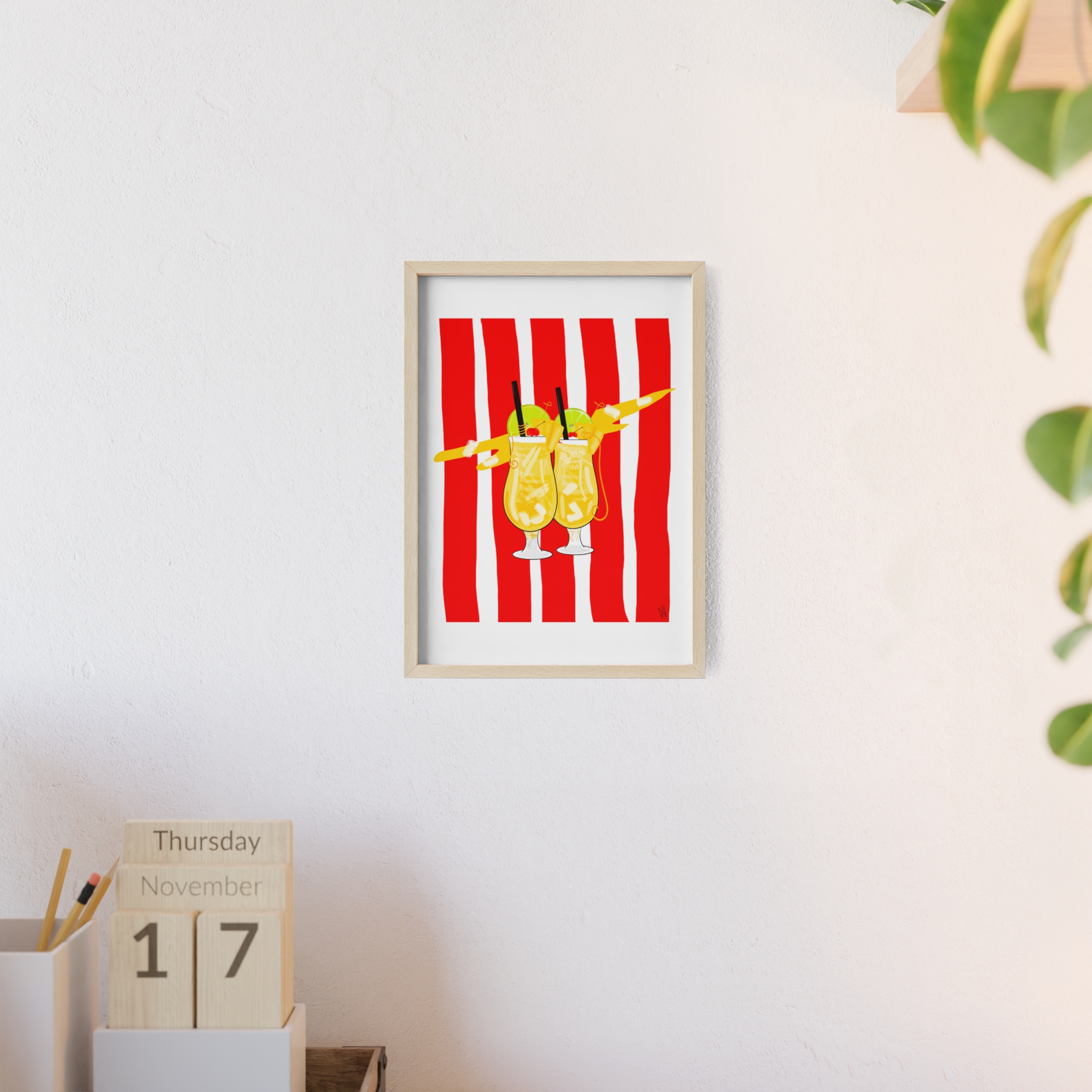 Pina Colada Poster, Framed - Image 84