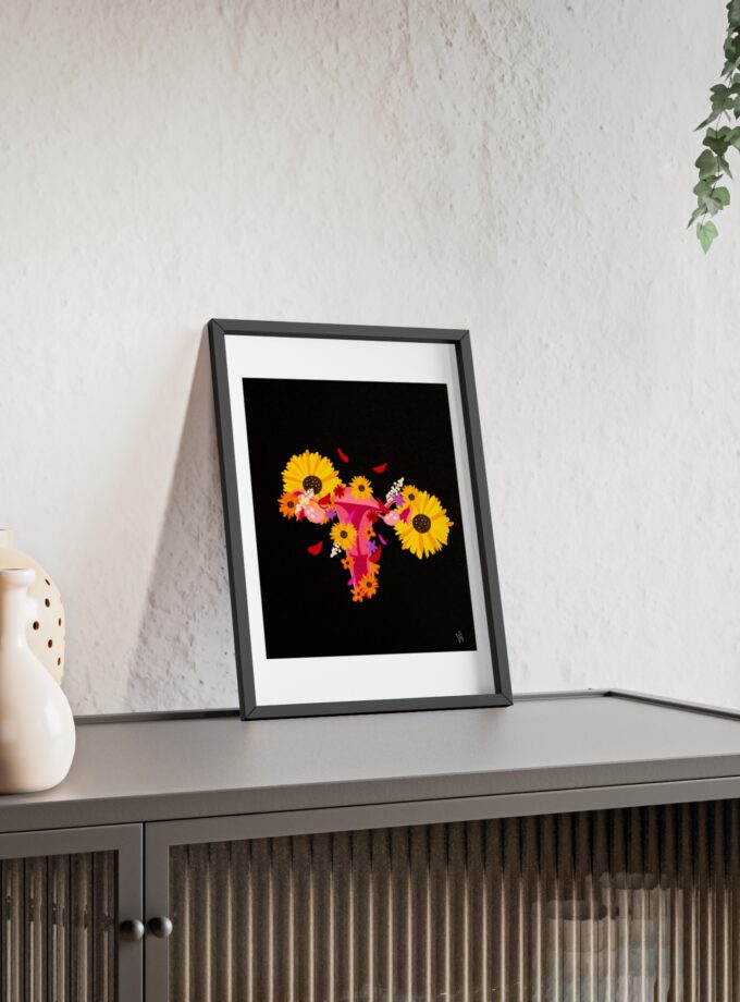 Nature Is Healing Poster, Framed