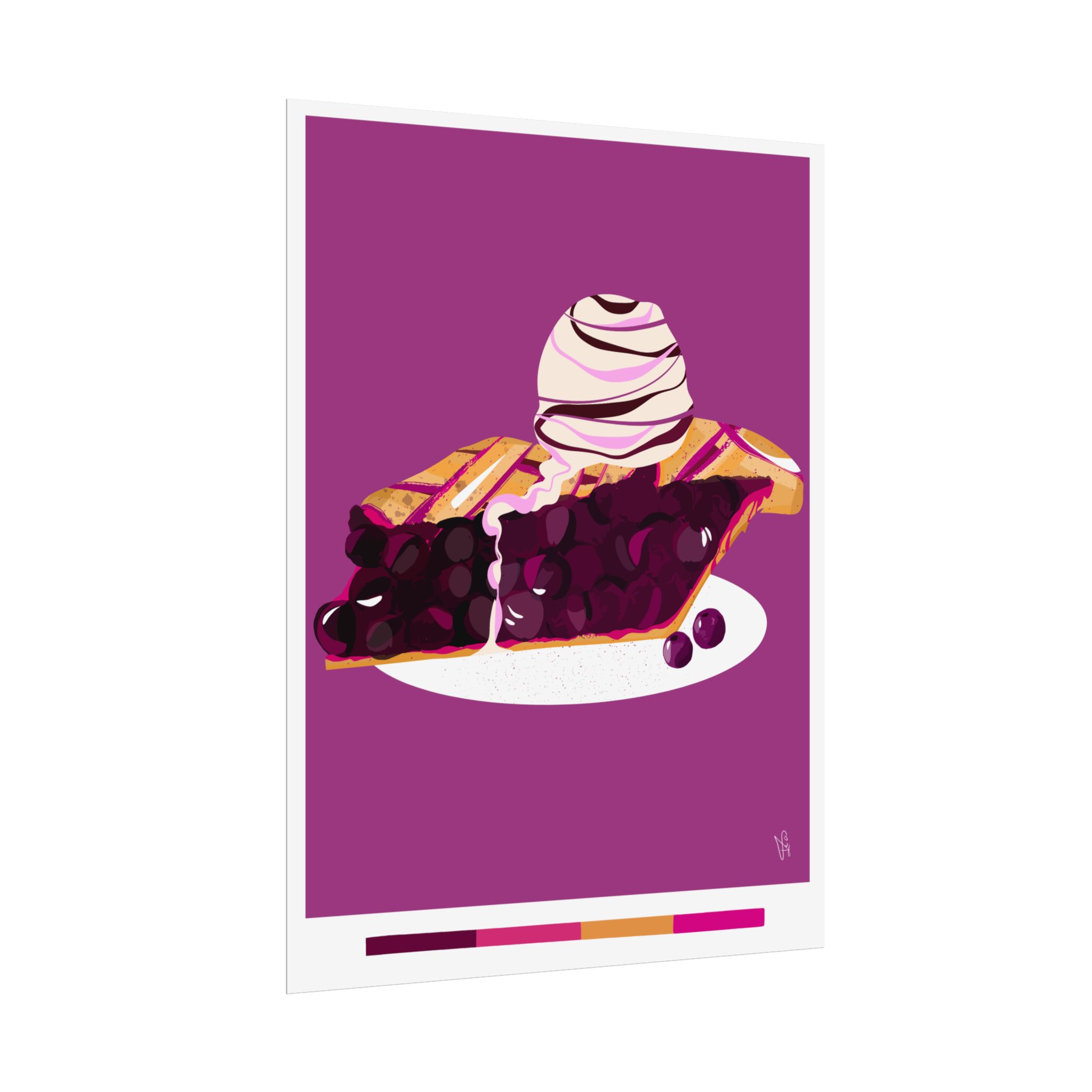Blueberry Pie Poster - Image 15