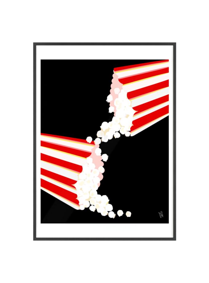 September Date Poster, Framed