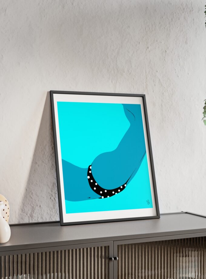 Dive In Poster, Framed