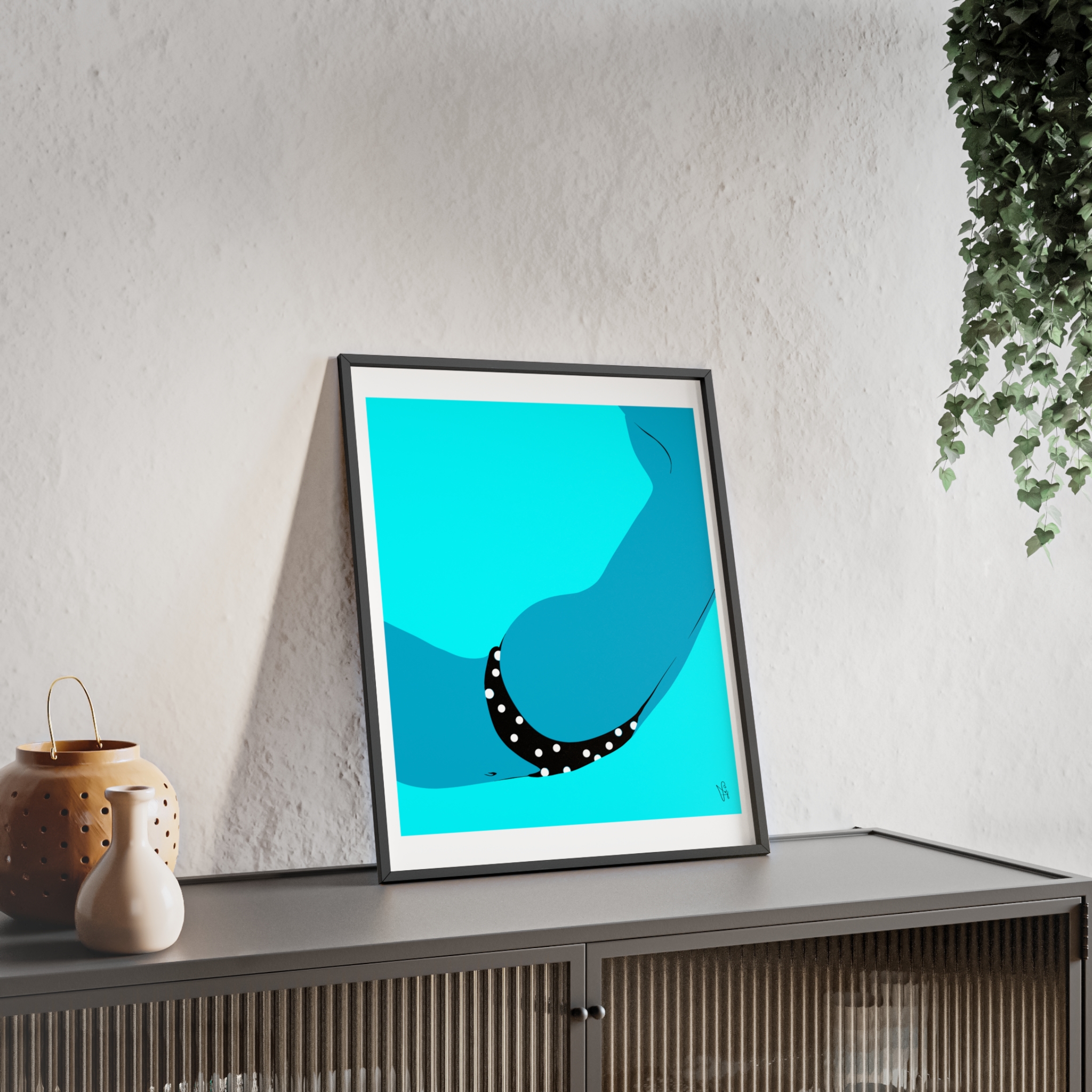 Dive In Poster, Framed - Image 3