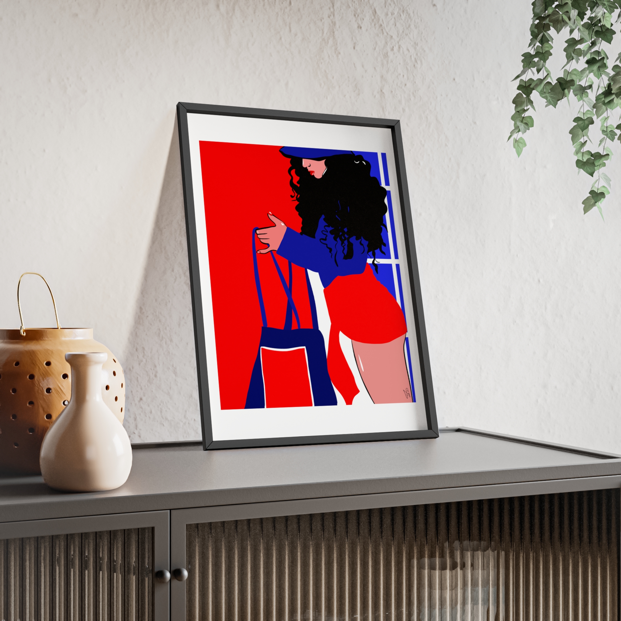 Beach Day Poster, Framed - Image 35