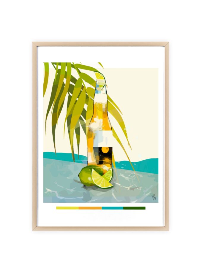 Beer In Kraljev Gaj Poster, Framed